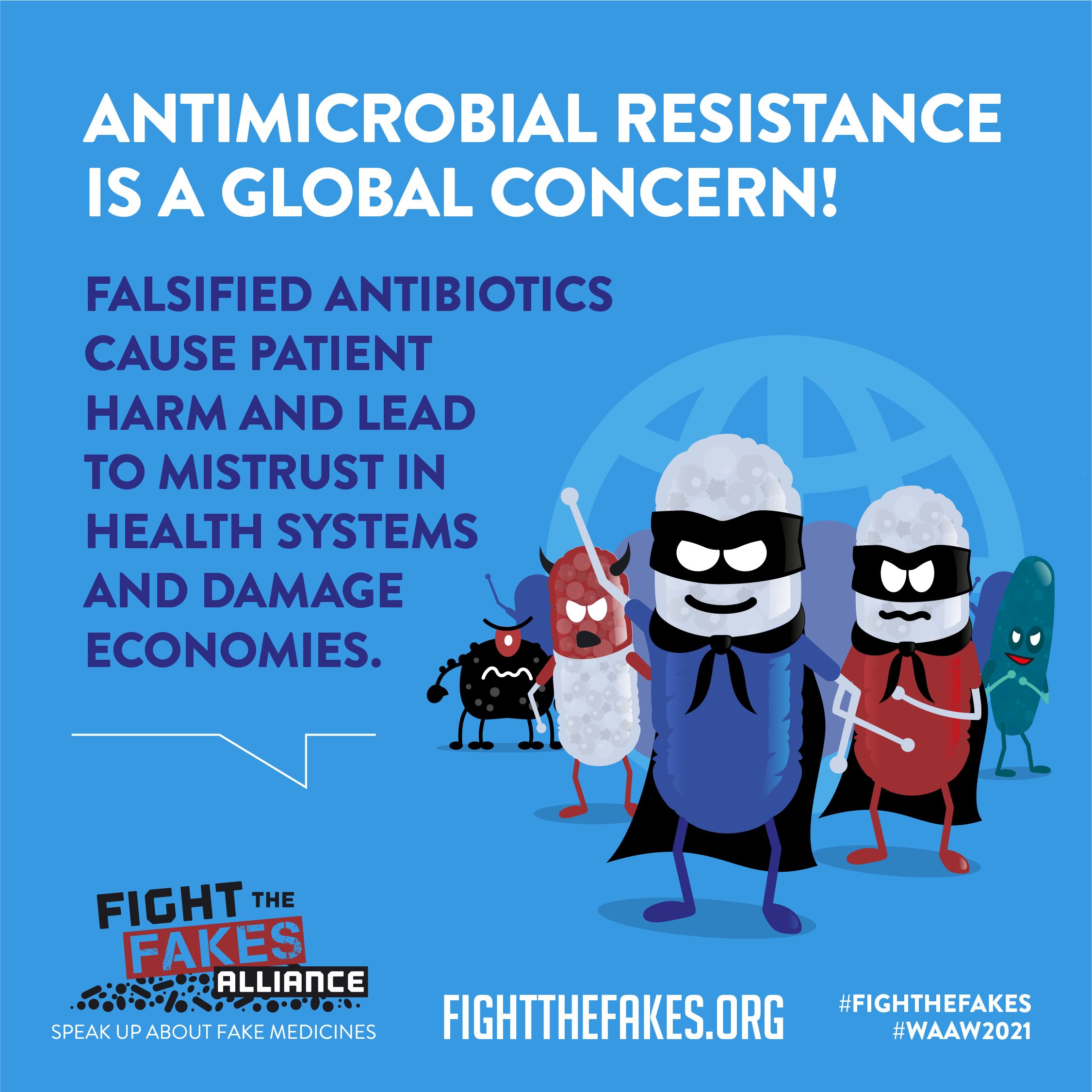 World Antimicrobial Awareness Week 2021 – Fight the Fakes